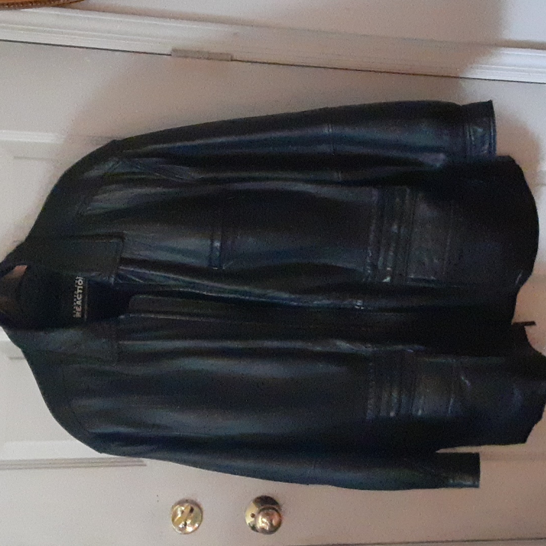 Men Calf Leather Jacket